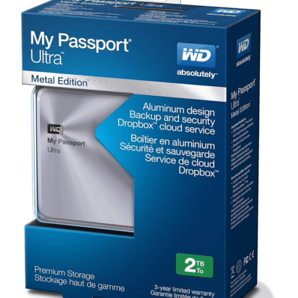WD My Passport 1 To (Externe Portable USB 3.0)